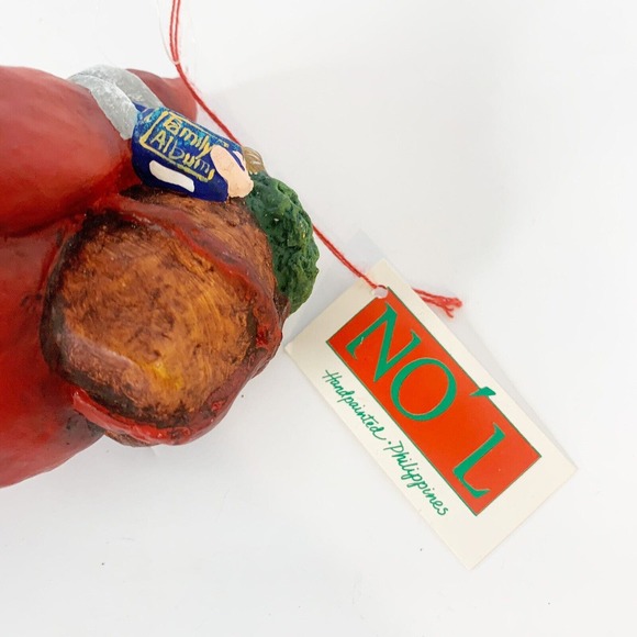 Vintage Dept 56 No’L Santa Claus Ornament HAND PAINTED Rare 5.5 Inches - Picture 6 of 8